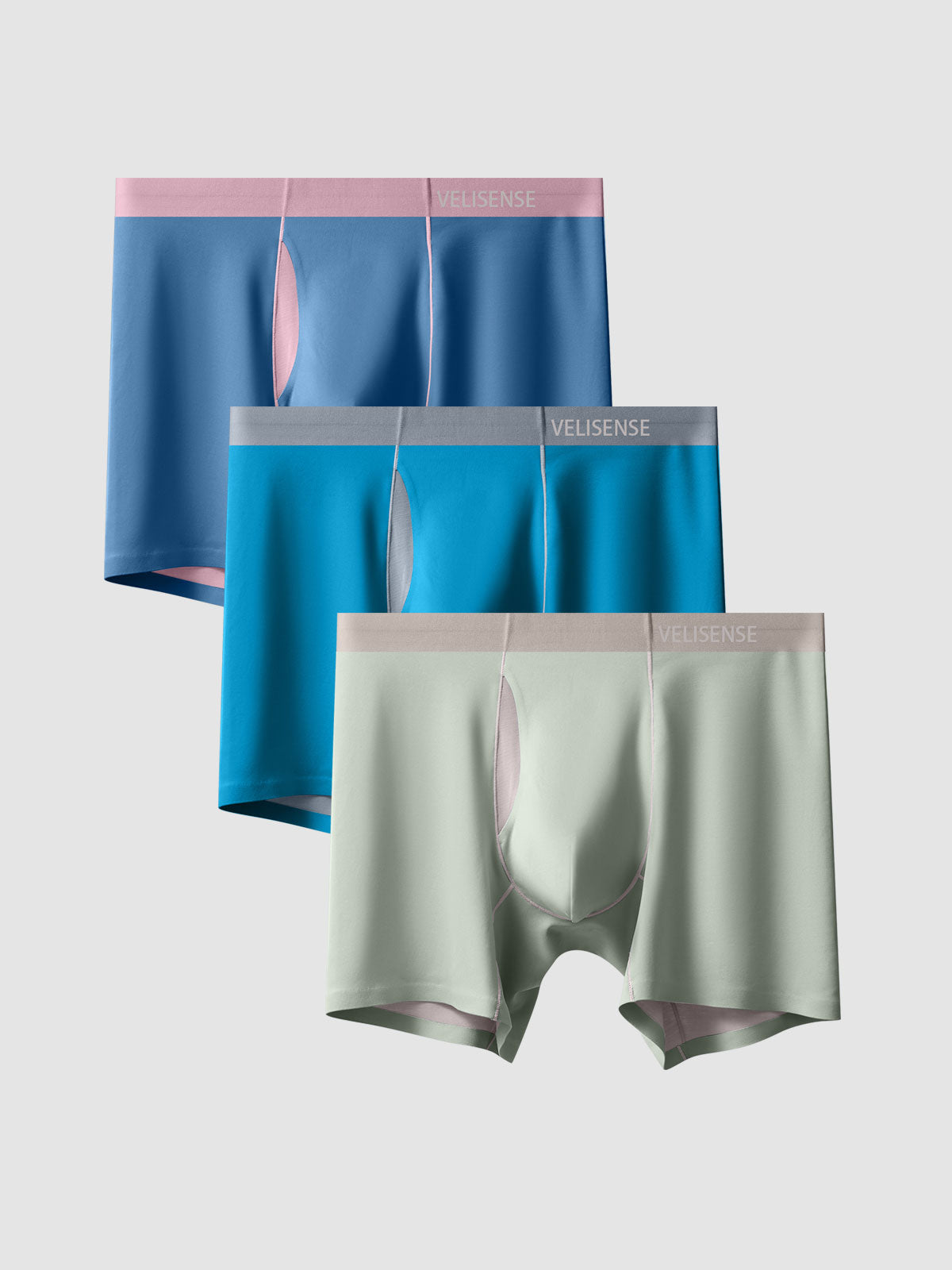 Second Skin Luxurious Modal Boxer Brief 6" (3-Pack)