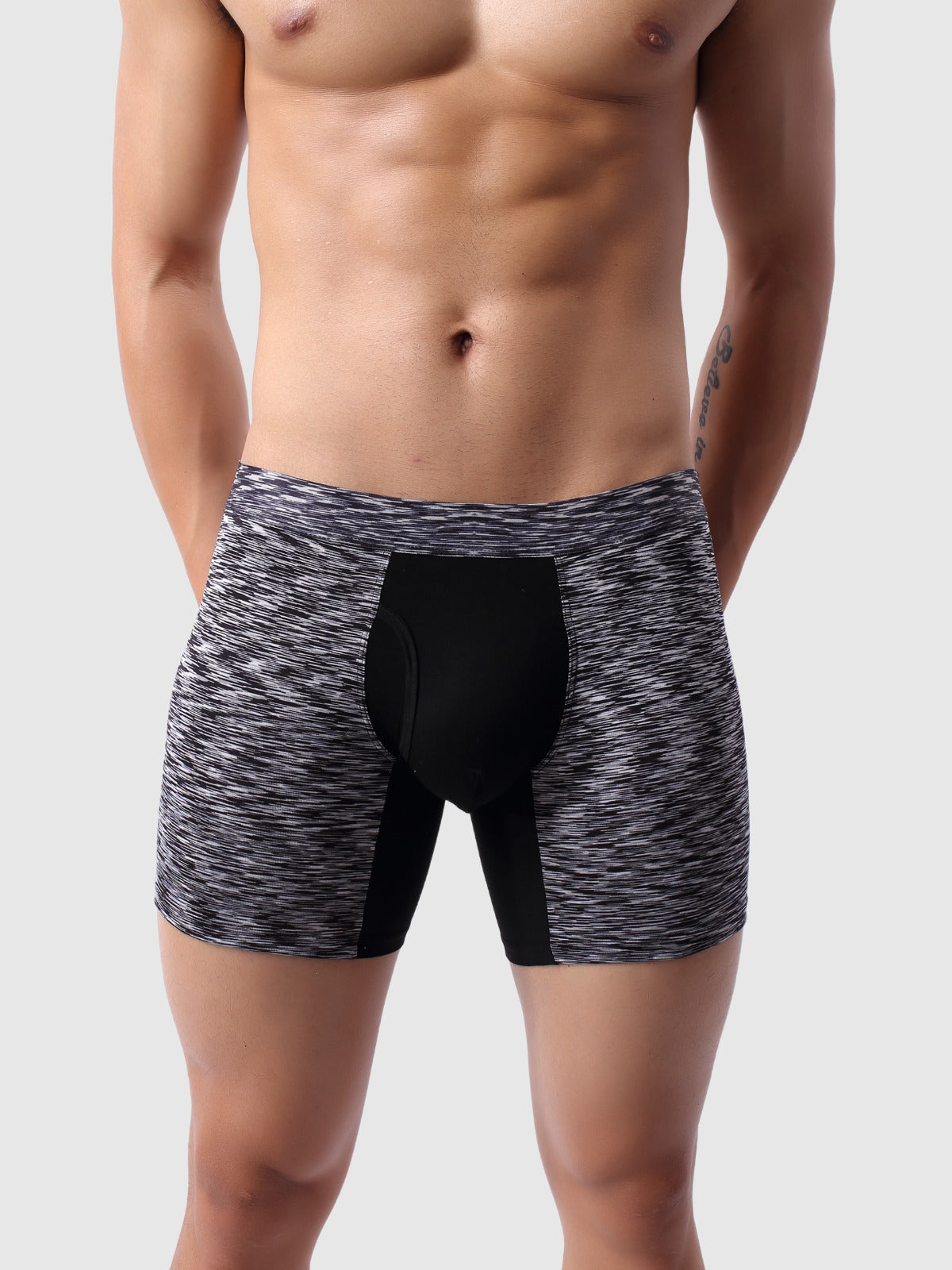 360 Sport Stretchy Boxer Brief with Fly 6" (3-Pack)