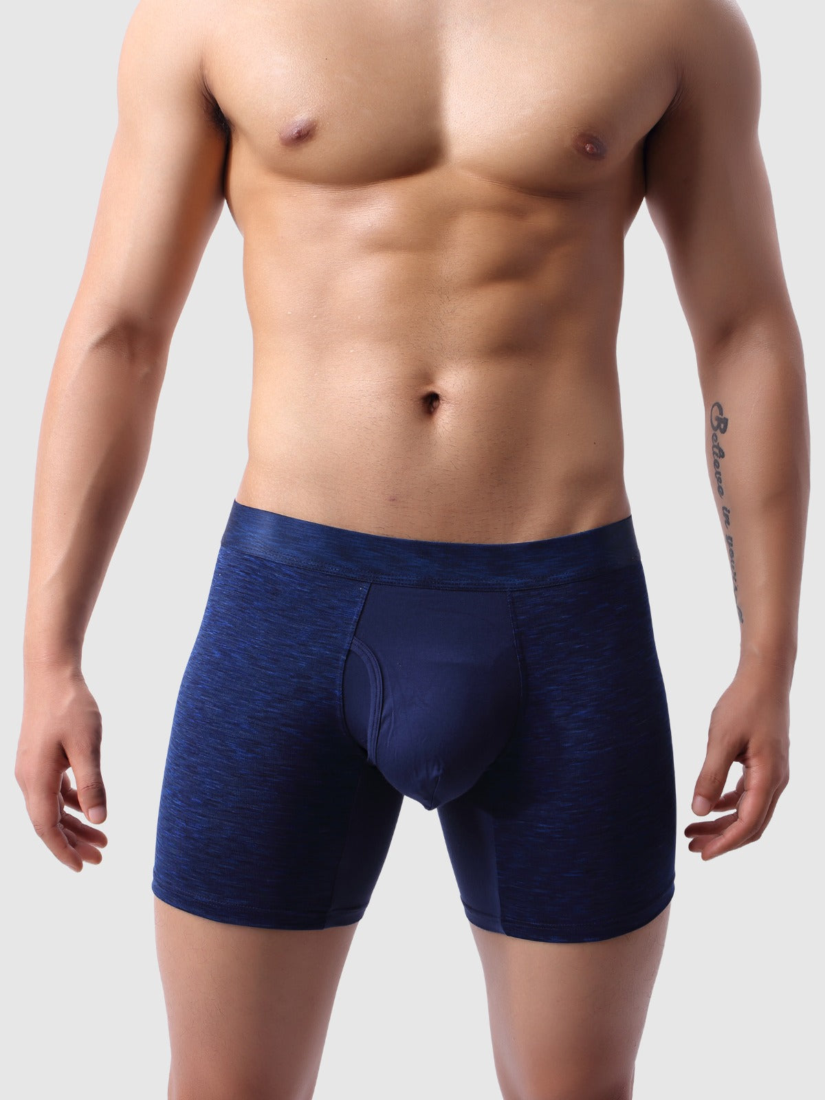 360 Sport Stretchy Boxer Brief with Fly 6" (3-Pack)