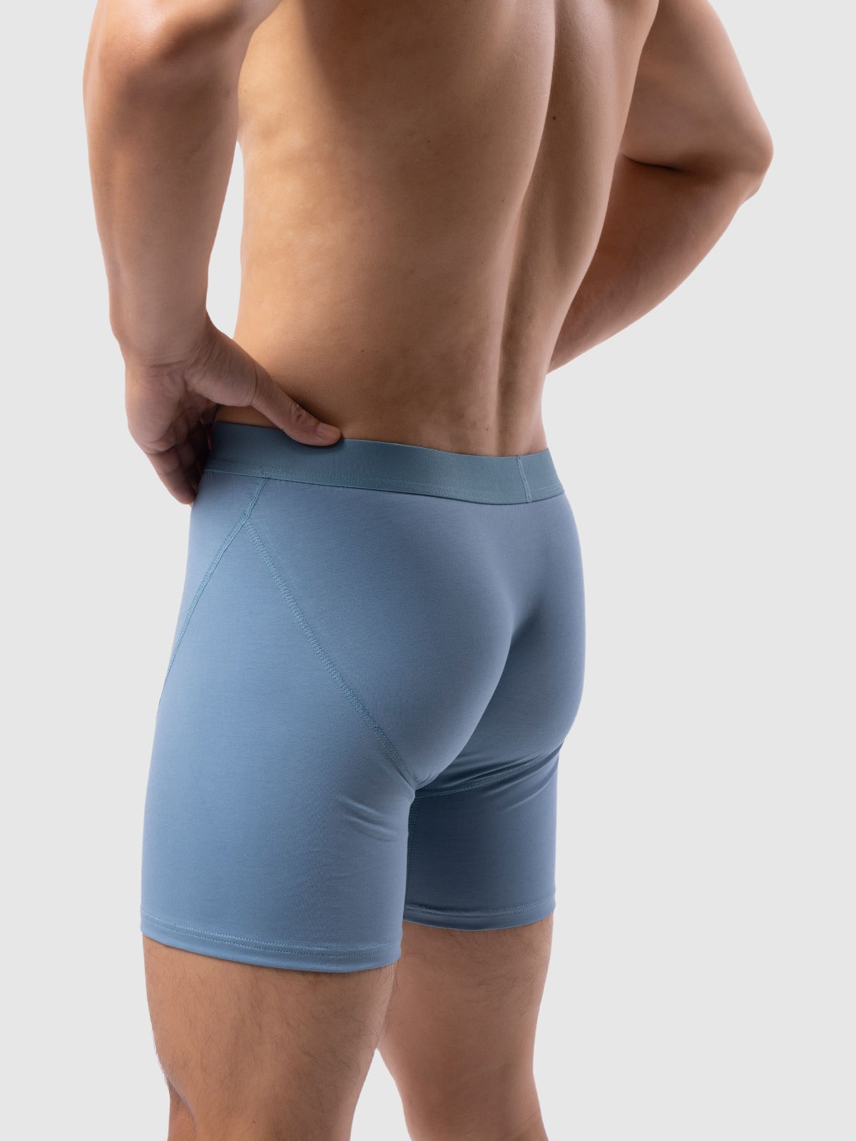 Cool Cotton Horizontal Fly Boxer Brief 5"