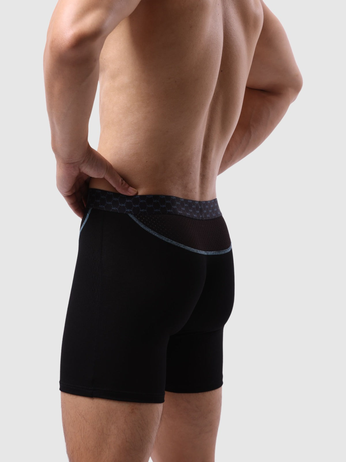 Second Skin Silk Soft Boxer Brief 6" (3-Pack)