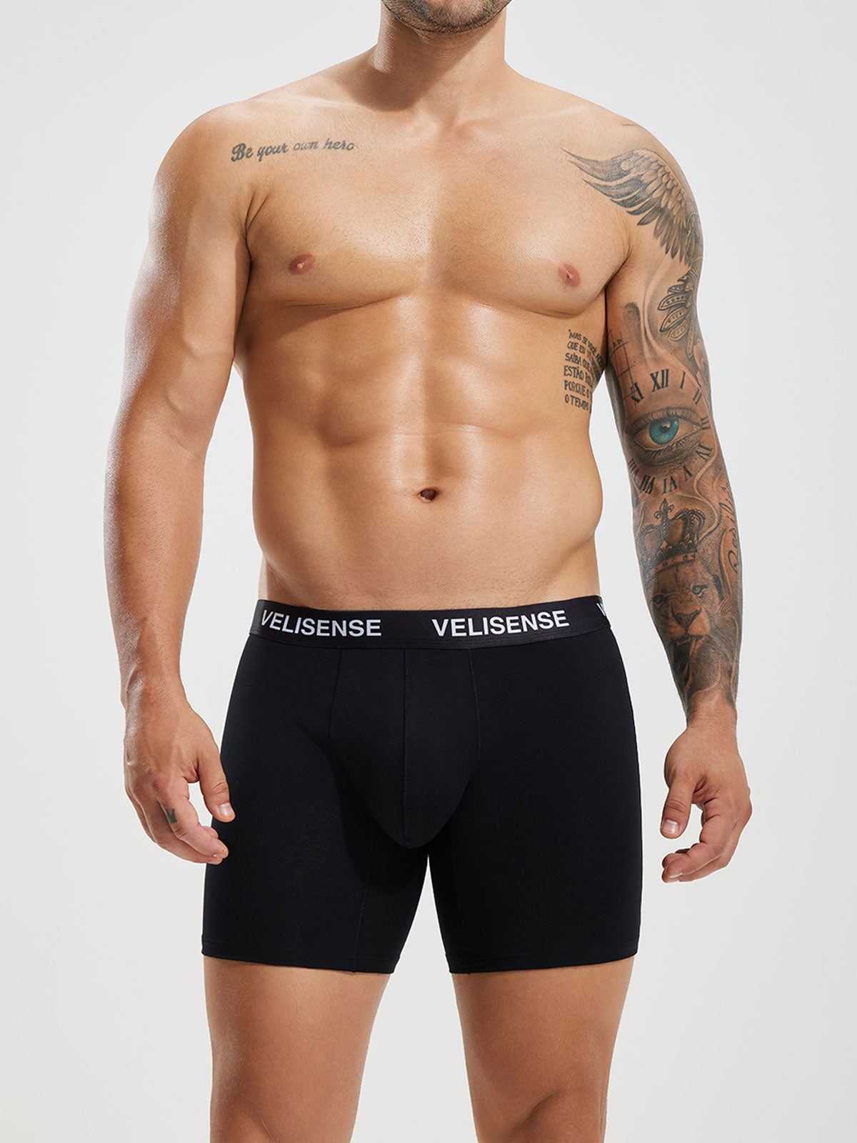 Cool Cotton Mid-Length Boxer Brief 6" (3-Pack)