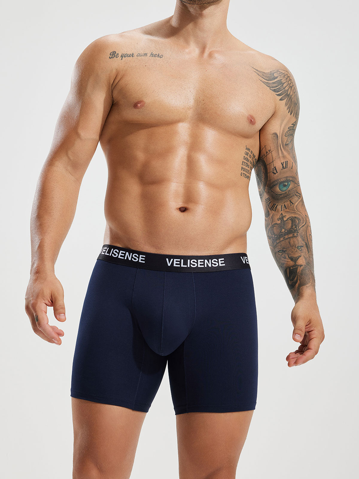 Cool Cotton Mid-Length Boxer Brief 6" (3-Pack)