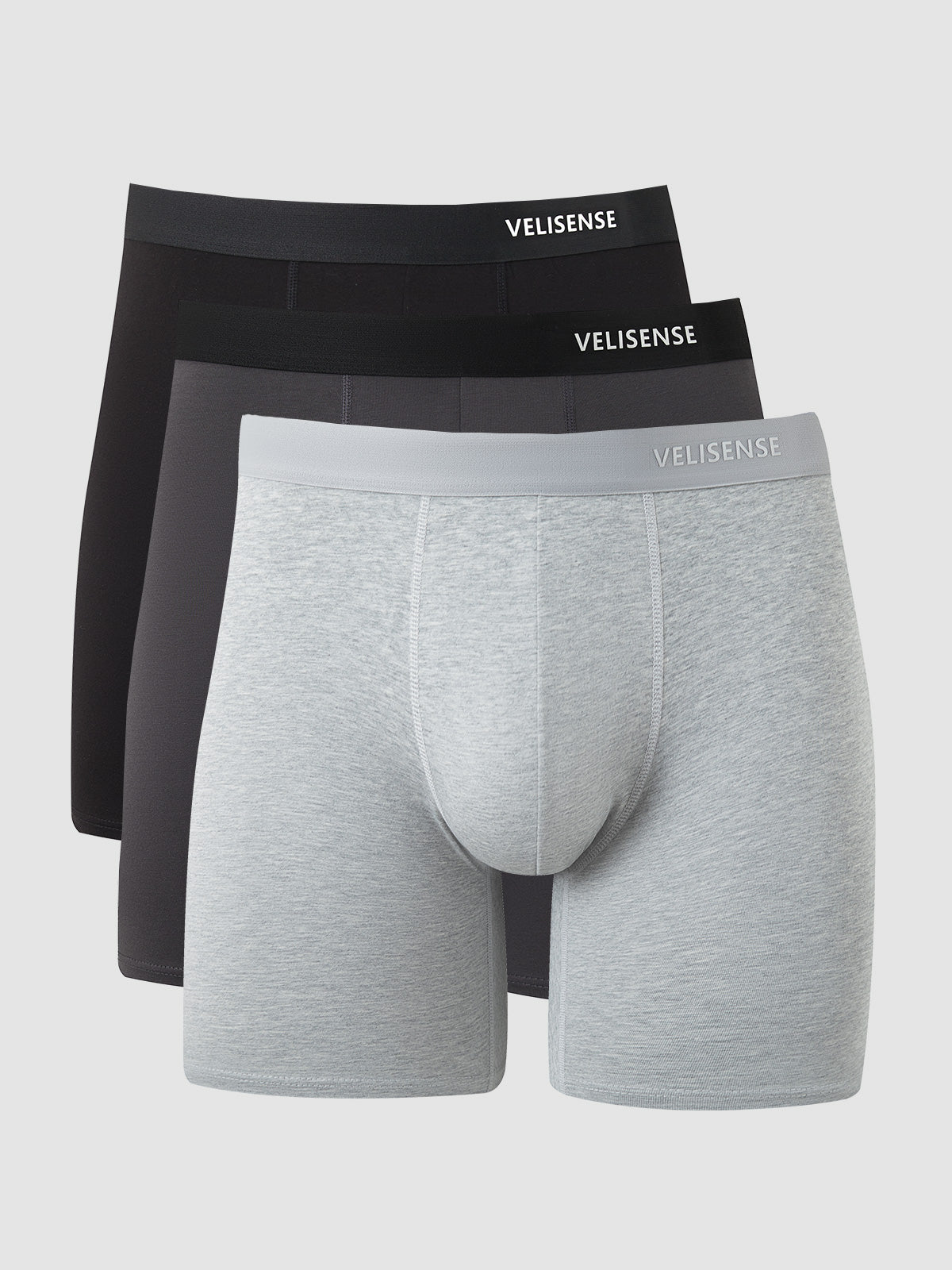 Organic Cotton Boxer Brief 8" (3-Pack)