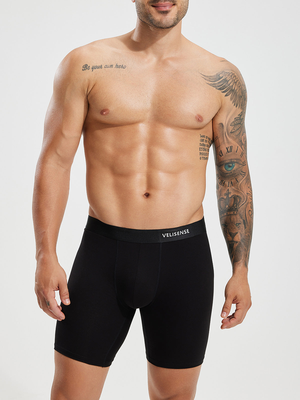 Organic Cotton Boxer Brief 8" (6-Pack)