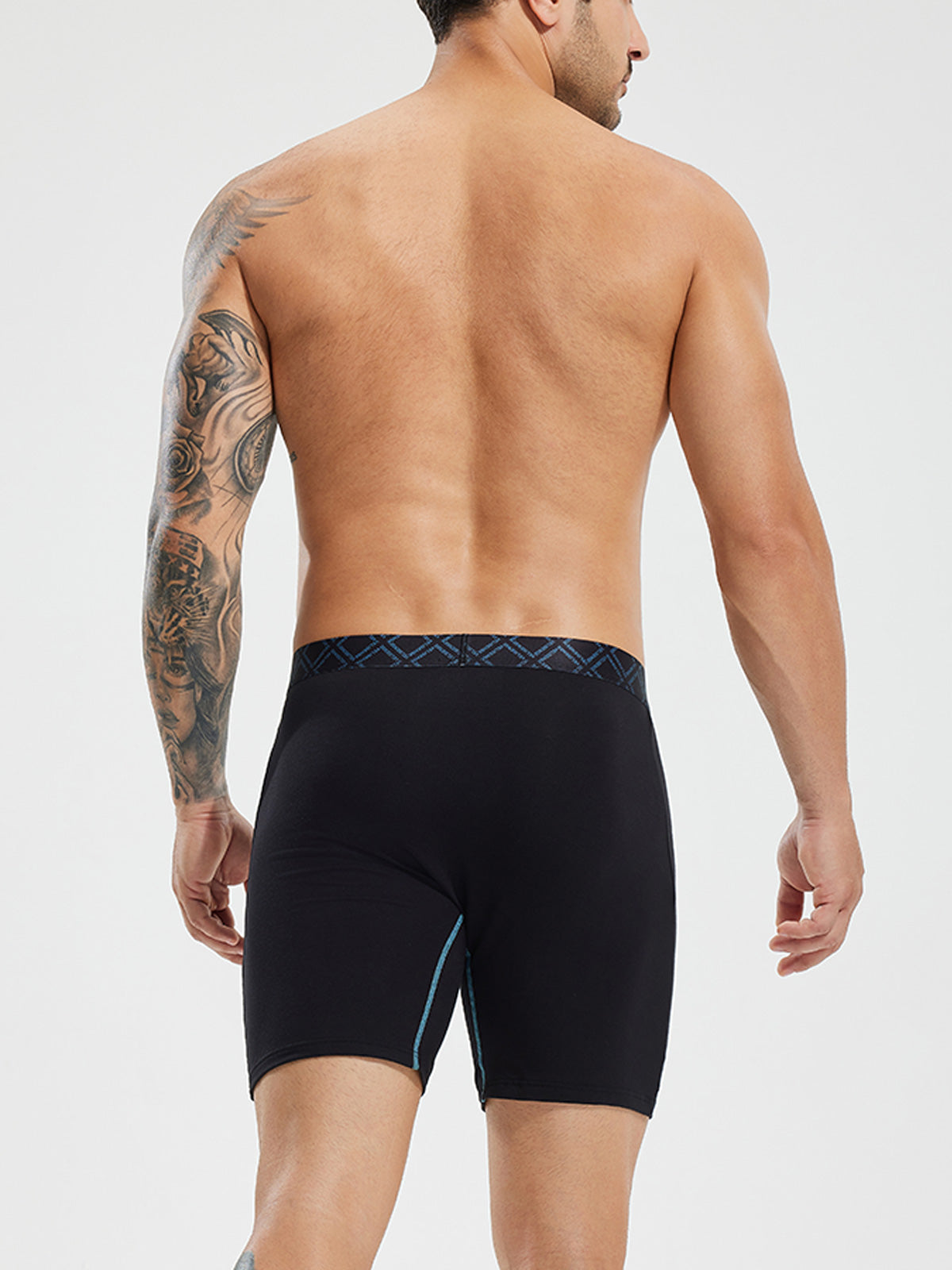 Second Skin Bamboo Boxer Brief 6" (3-Pack)