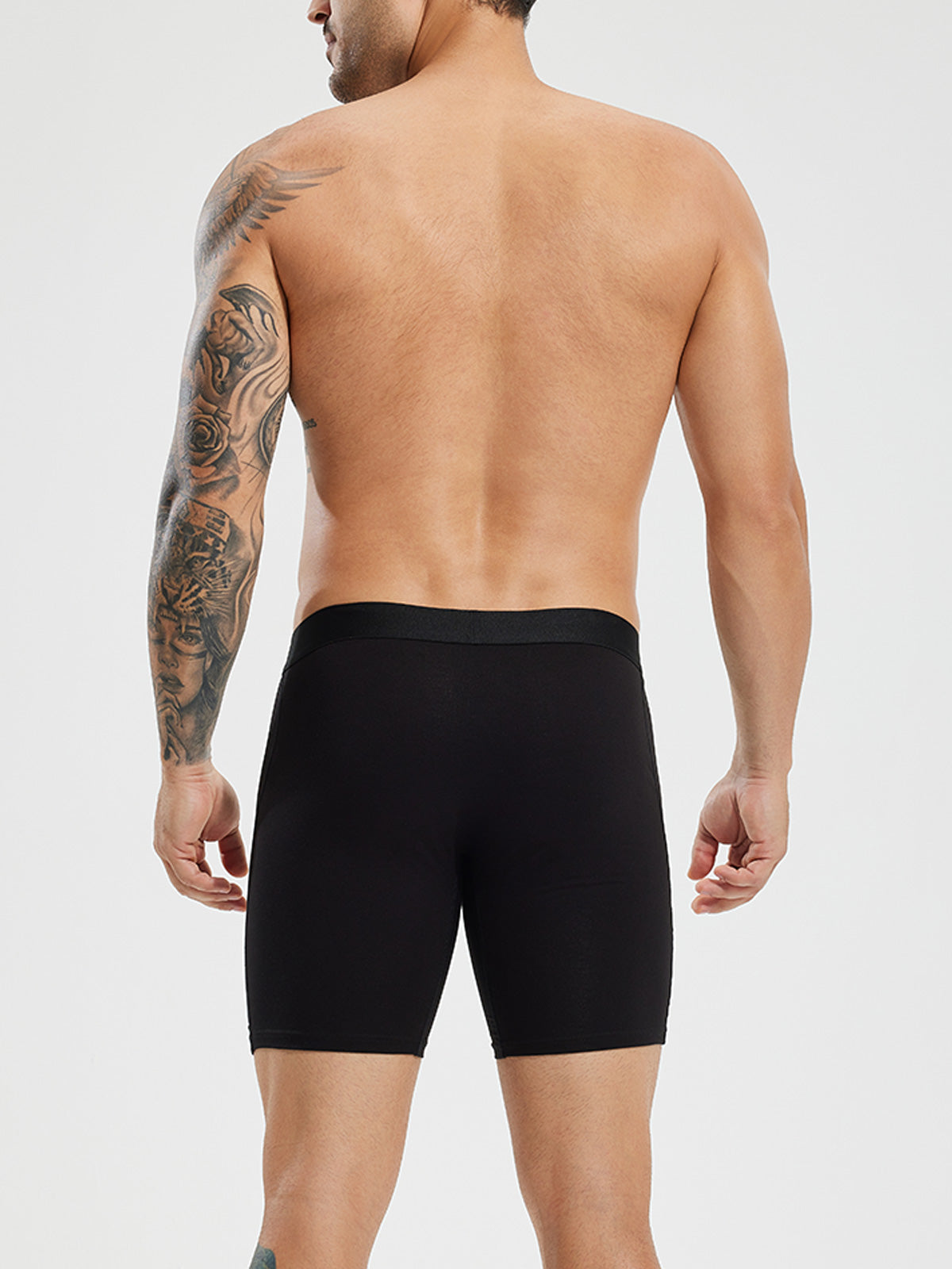 Organic Cotton Boxer Brief 8" (3-Pack)