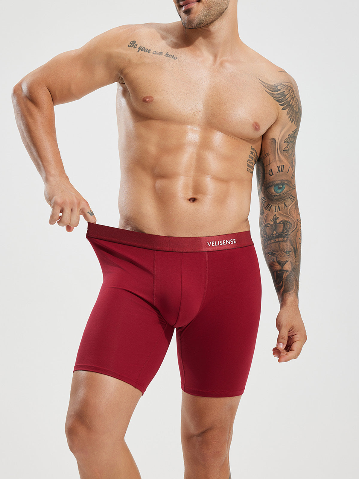 Organic Cotton Boxer Brief 8" (6-Pack)