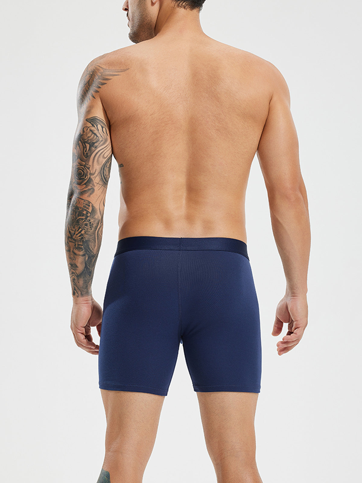 Organic Cotton Boxer Brief With Fly 6" (3-Pack)