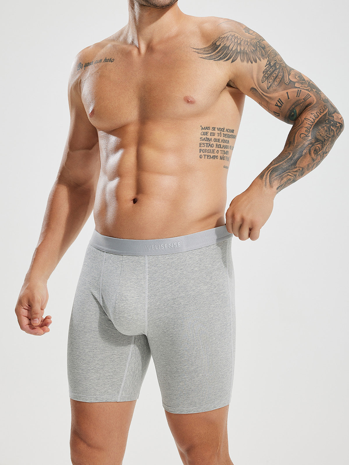 Organic Cotton Boxer Brief 8"