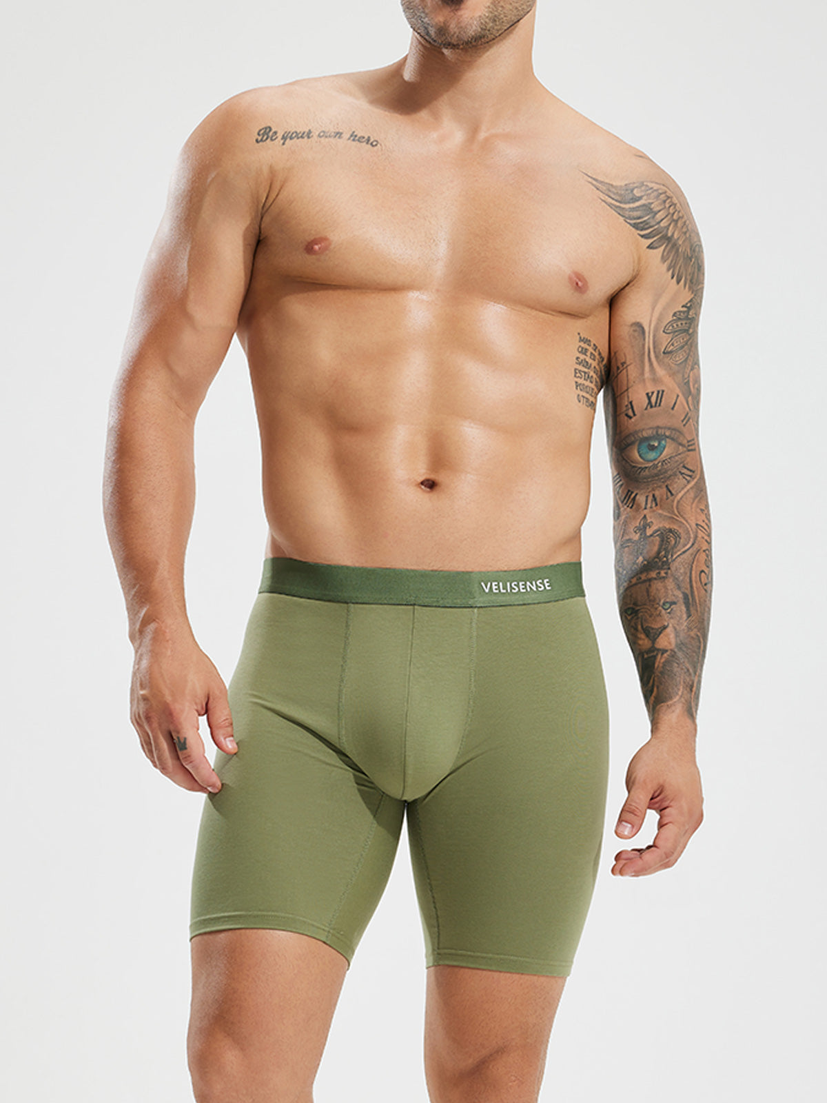 Organic Cotton Boxer Brief 8"