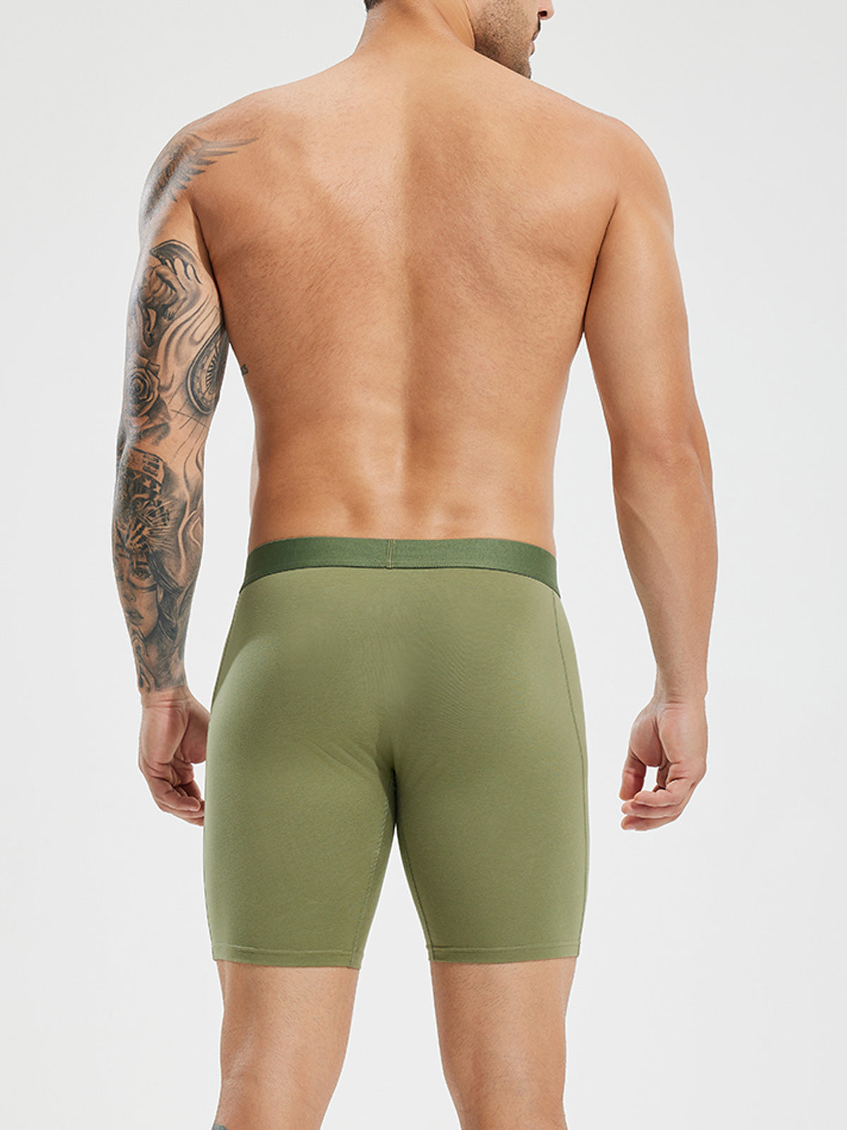 Organic Cotton Boxer Brief 8"