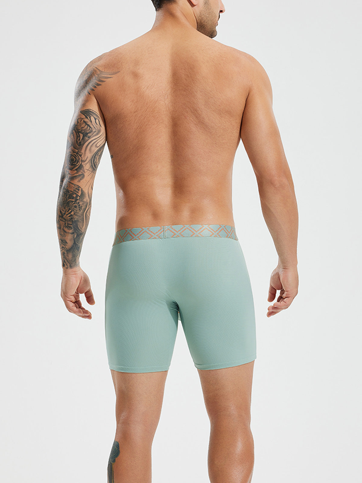 Second Skin Luxe Texture Boxer Brief 8" (3-Pack)