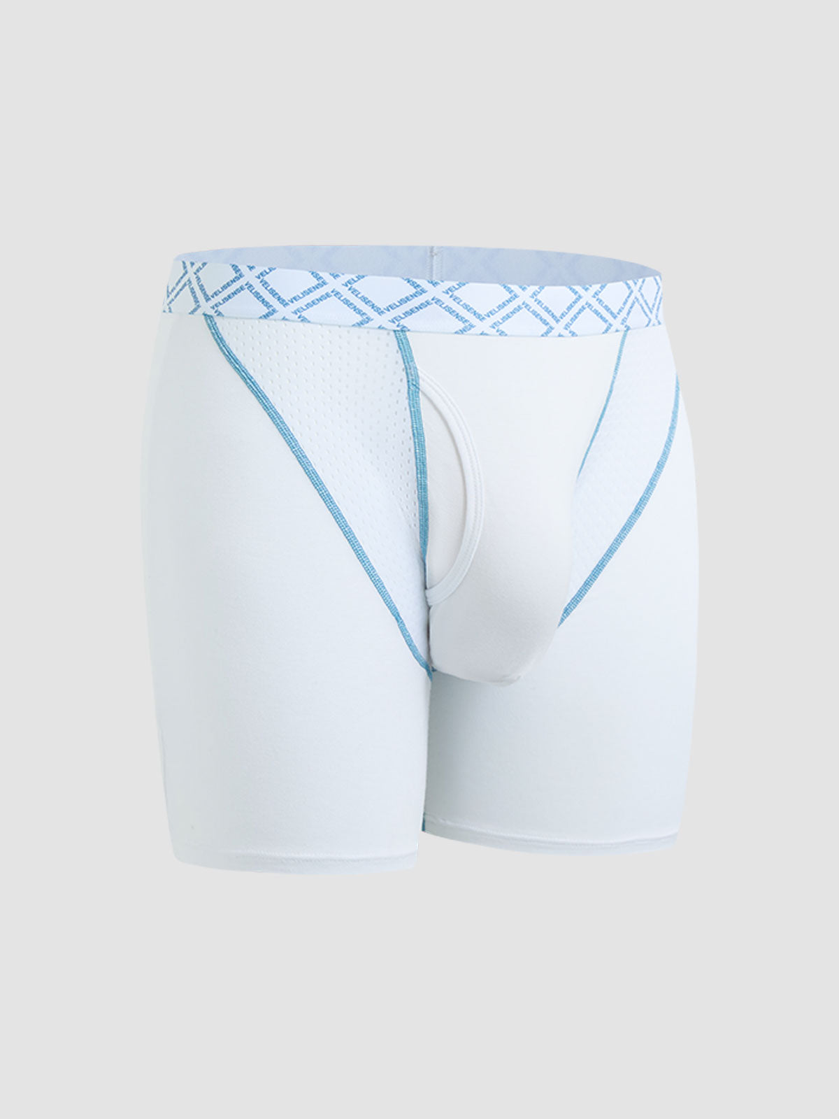Second Skin Silk Soft Bamboo Boxer Brief with Fly 6"