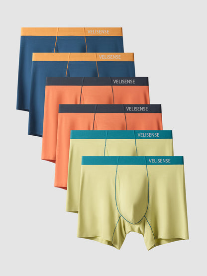 Second Skin Ultra-Soft Bamboo Boxer Brief 5" (6-Pack)