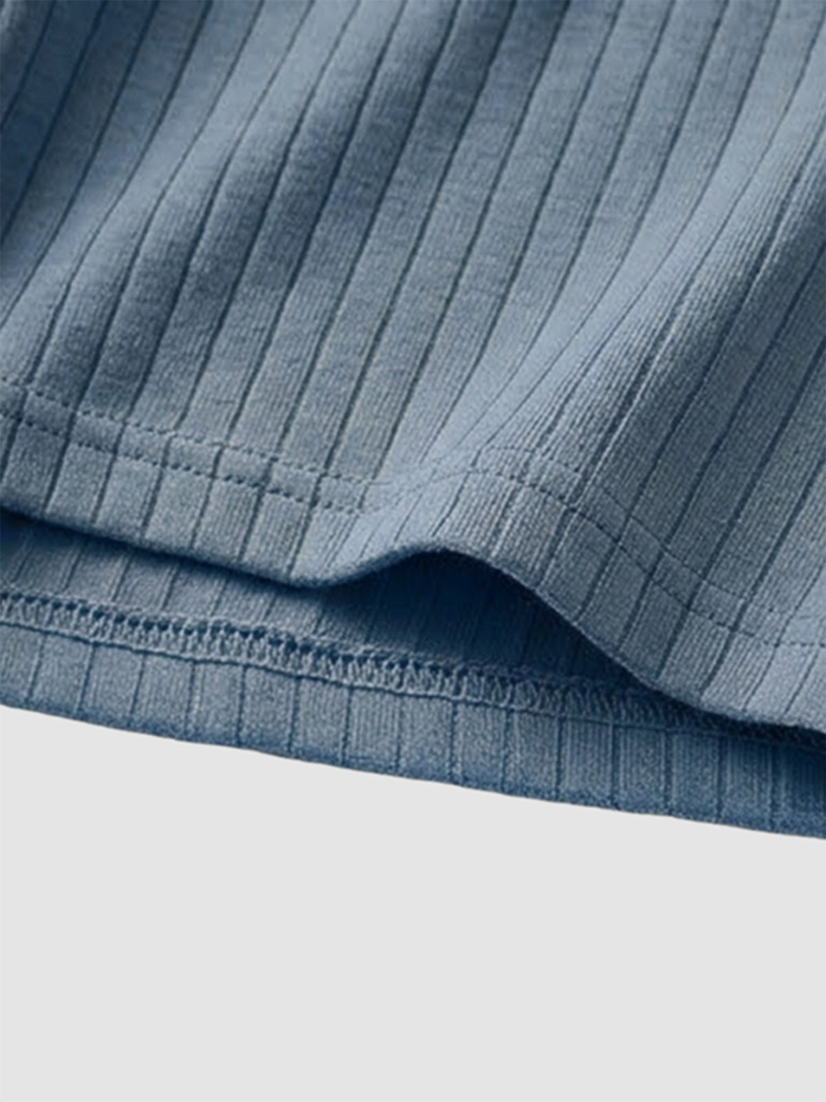 Organic Cotton Rib Breathable Boxer Briefs 6" (6-Pack)