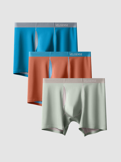Second Skin Luxurious Modal Boxer Brief 6" (3-Pack)