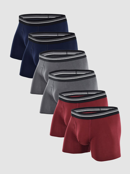Premium Cotton Trunk with Fly 4" (6-Pack)