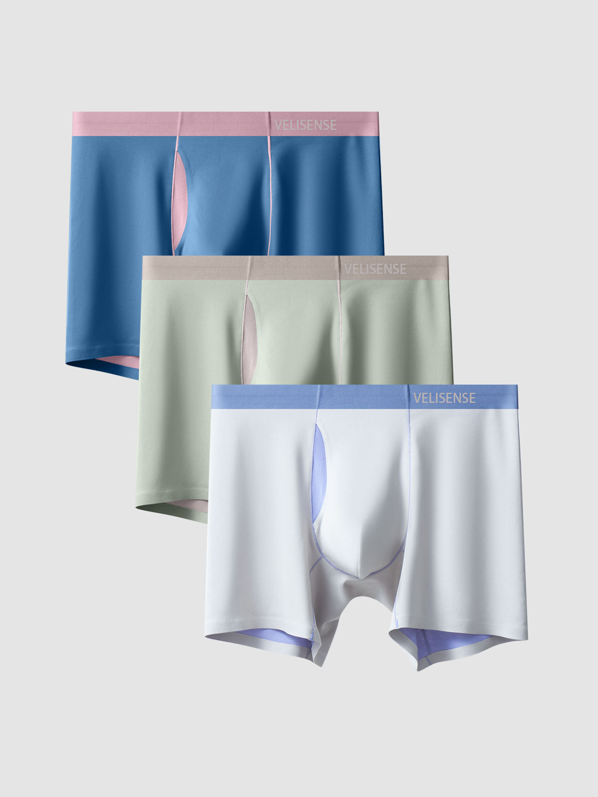 Second Skin Luxurious Modal Boxer Brief 6" (3-Pack)