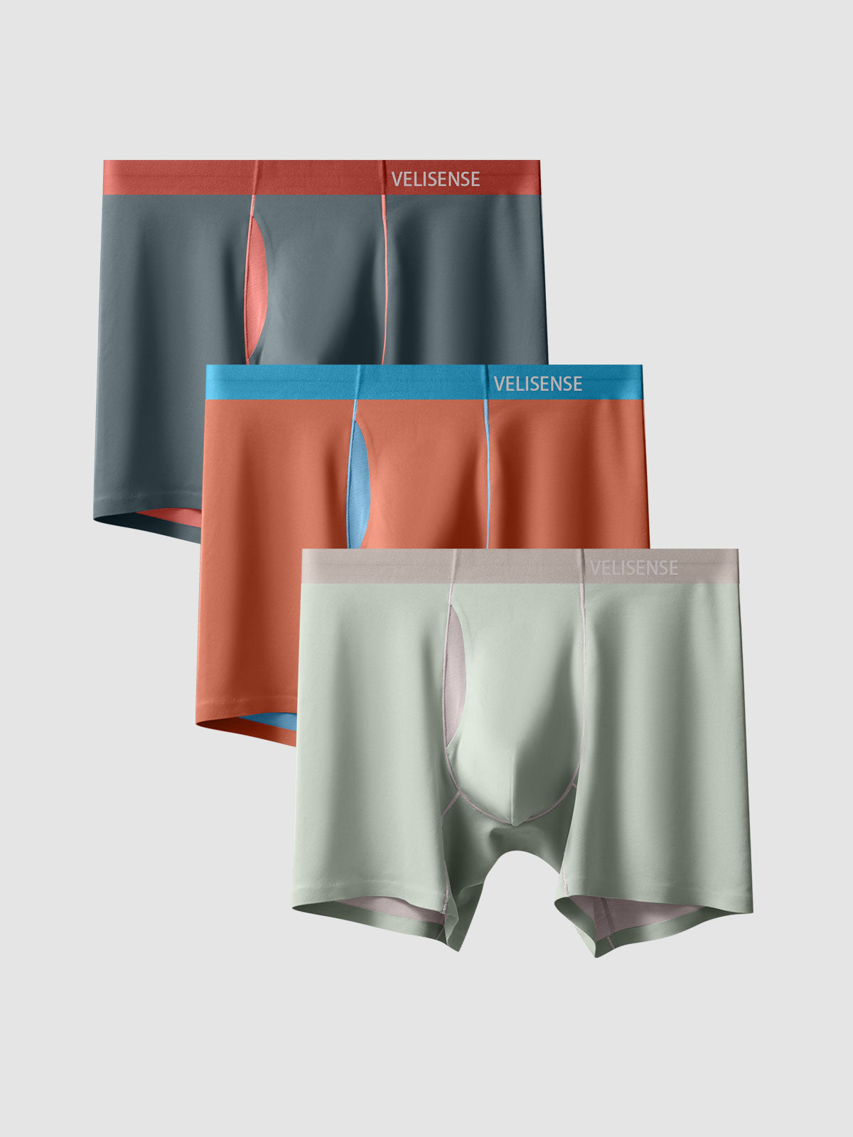 Second Skin Luxurious Modal Boxer Brief 6" (3-Pack)
