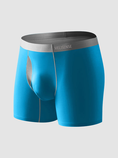 Second Skin Luxurious Modal Boxer Brief 6" (3-Pack)