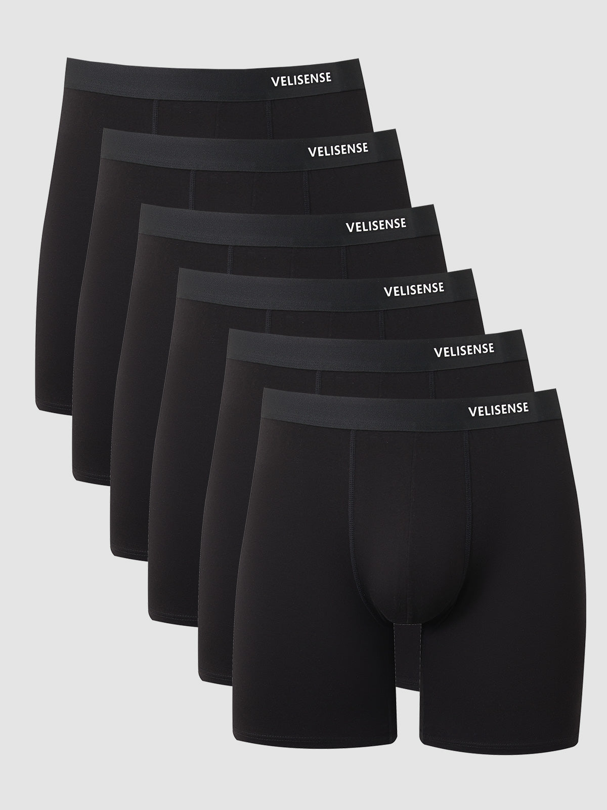 Organic Cotton Boxer Brief 8" (6-Pack)