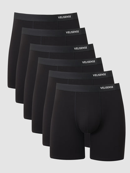 Organic Cotton Boxer Brief 8" (6-Pack)