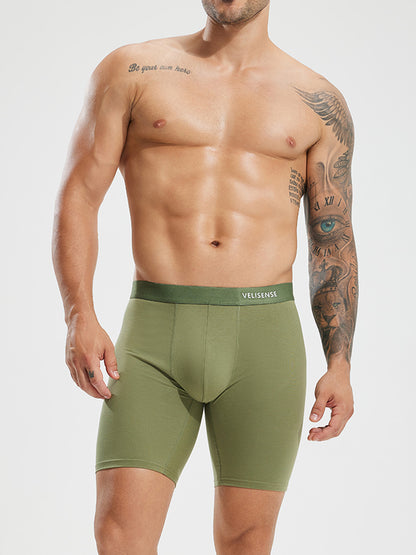 Organic Cotton Boxer Brief 8" (3-Pack)