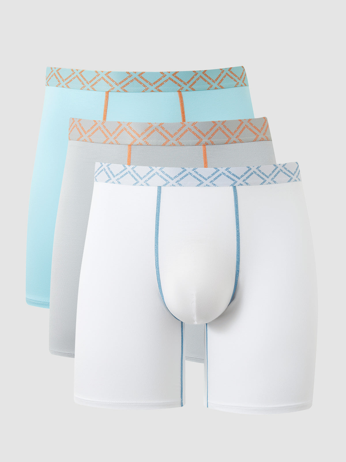 Second Skin Bamboo Boxer Brief 6" (3-Pack)