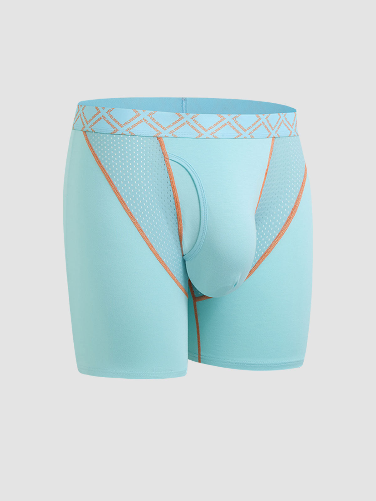 Second Skin Silk Soft Bamboo Boxer Brief with Fly 6"