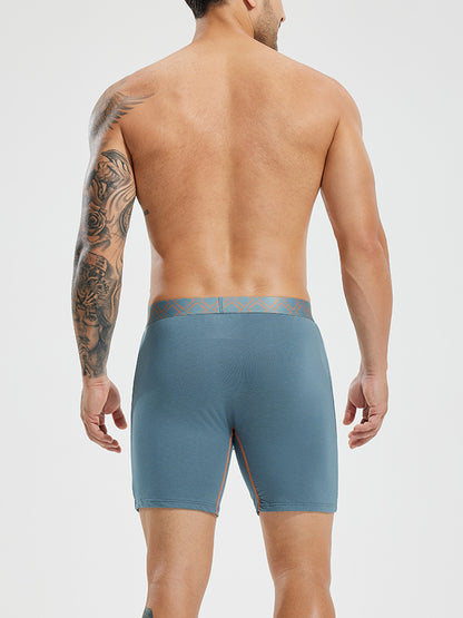 Second Skin Bamboo Boxer Brief 6" (6-Pack)
