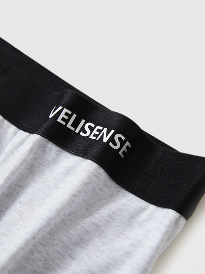 Premium Cotton Boxer Brief With Fly 6" (6-Pack)
